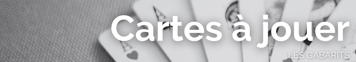 Gabarit carte à jouer 